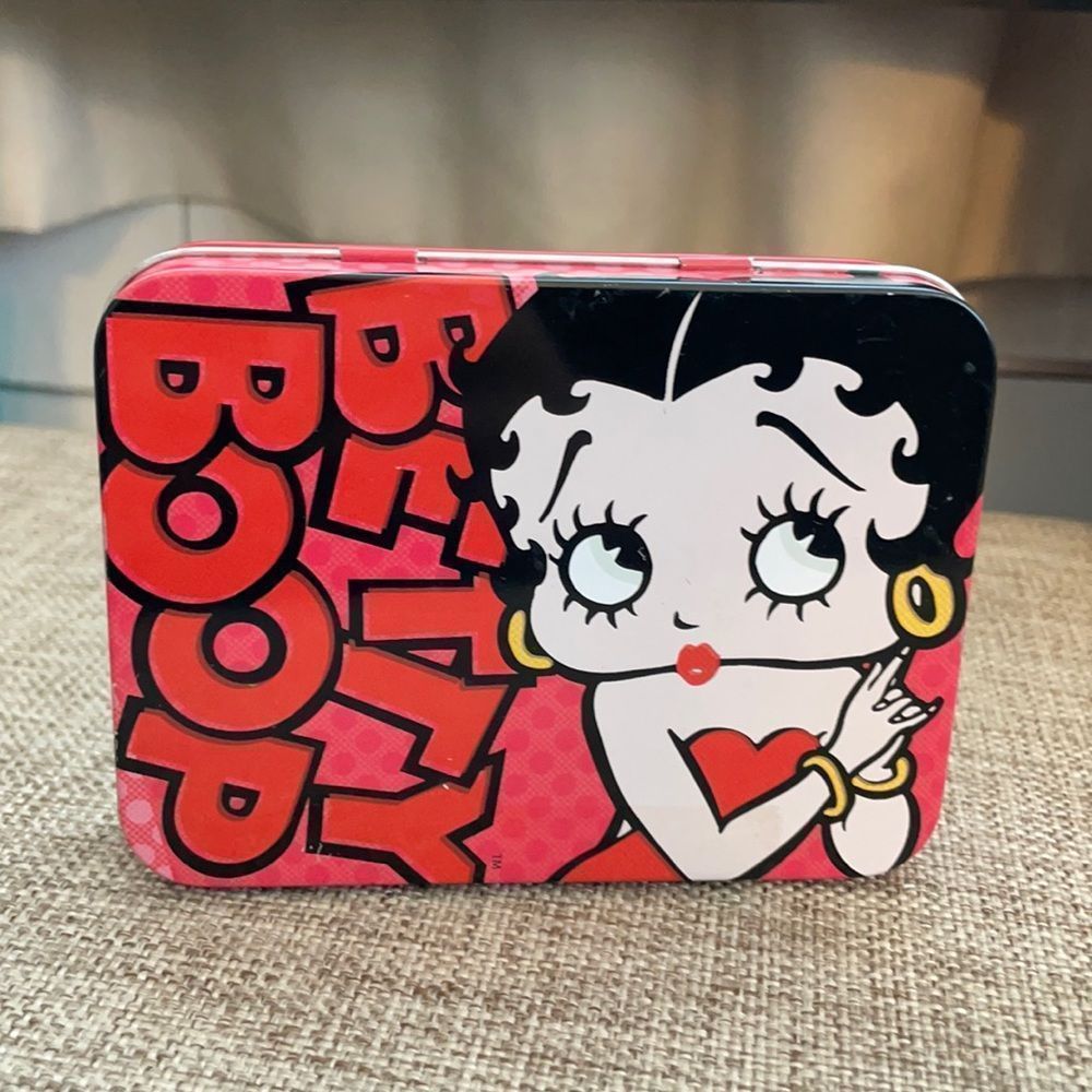 Betty Boop Tin Container